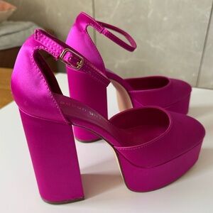 Madden Girl Brand New pink platform shoes